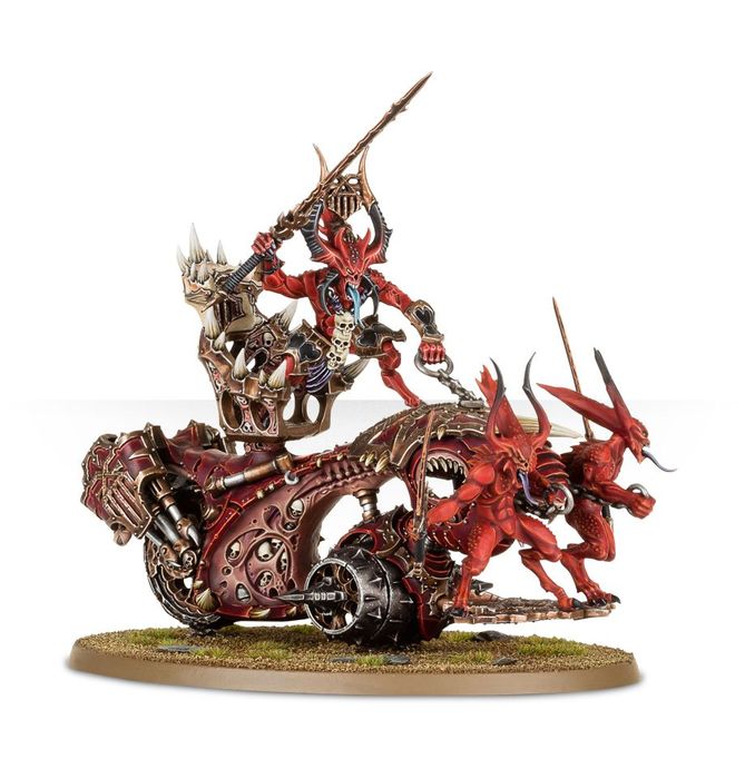 Blades of Khorne: Rendmaster, Herald of Khorne - Skullcannon/Bloodthrone (VD)