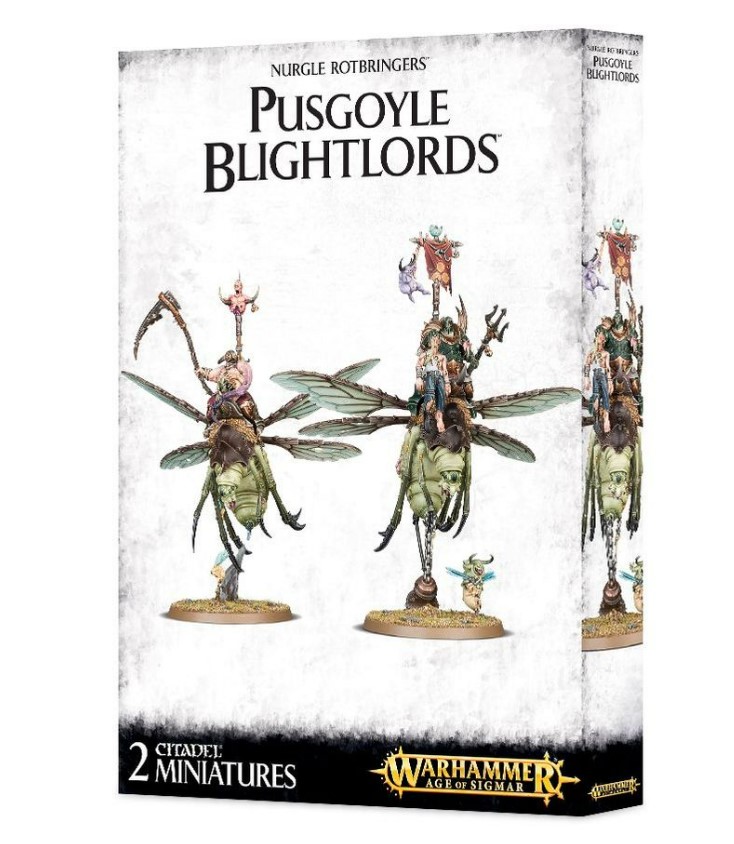 Warhammer Age Of Sigmar – Pusgoyle Blightlords Lord Accessori [Pezzi] Maggotkin Of Nurgle