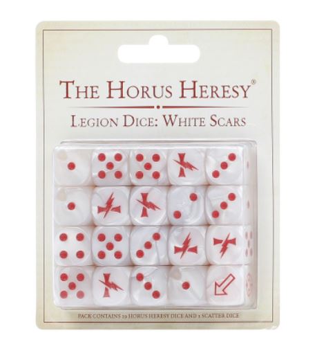 The Horus Heresy: Legion Dice White Scars