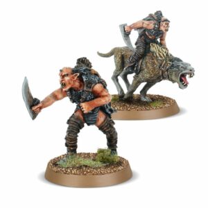 Middle Earth: Sharku, Warg rider captain (VD)