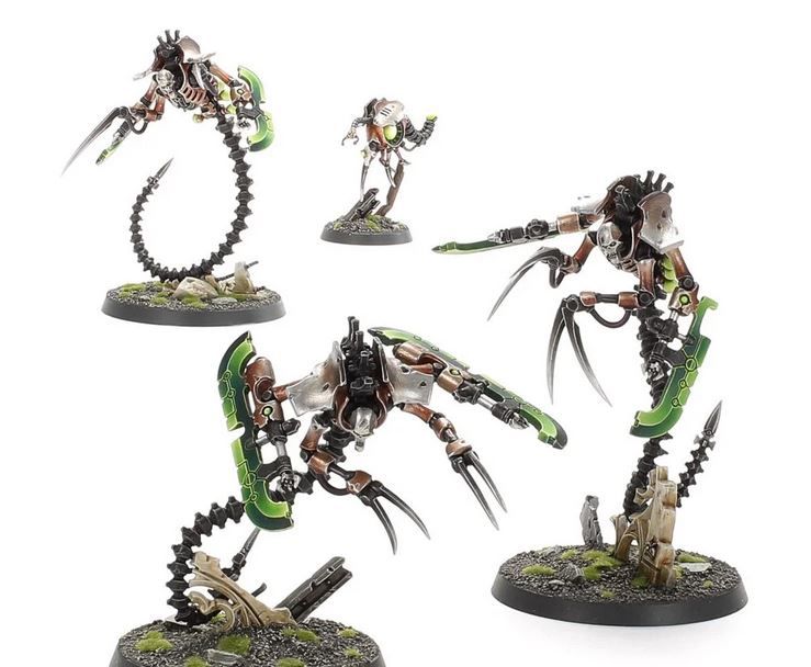 Necrons: Destructores ofidianos (49-32)