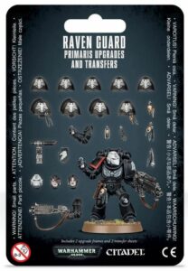 Raven Guard: Mejoras y Calcomanías de Primaris (55-13)