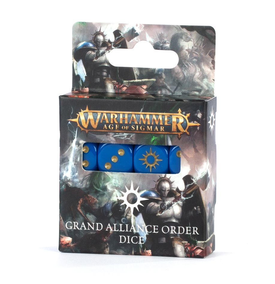 Age of Sigmar: Dados de la gran Alianza del orden (80-20)