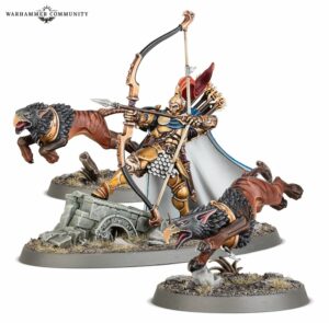 Stormcast Eternals: Caballero ajusticiador con grifomastines (96-49)