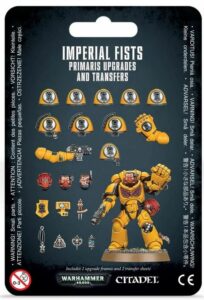 Imperial Fists: Mejoras y Calcomanías (55-26)