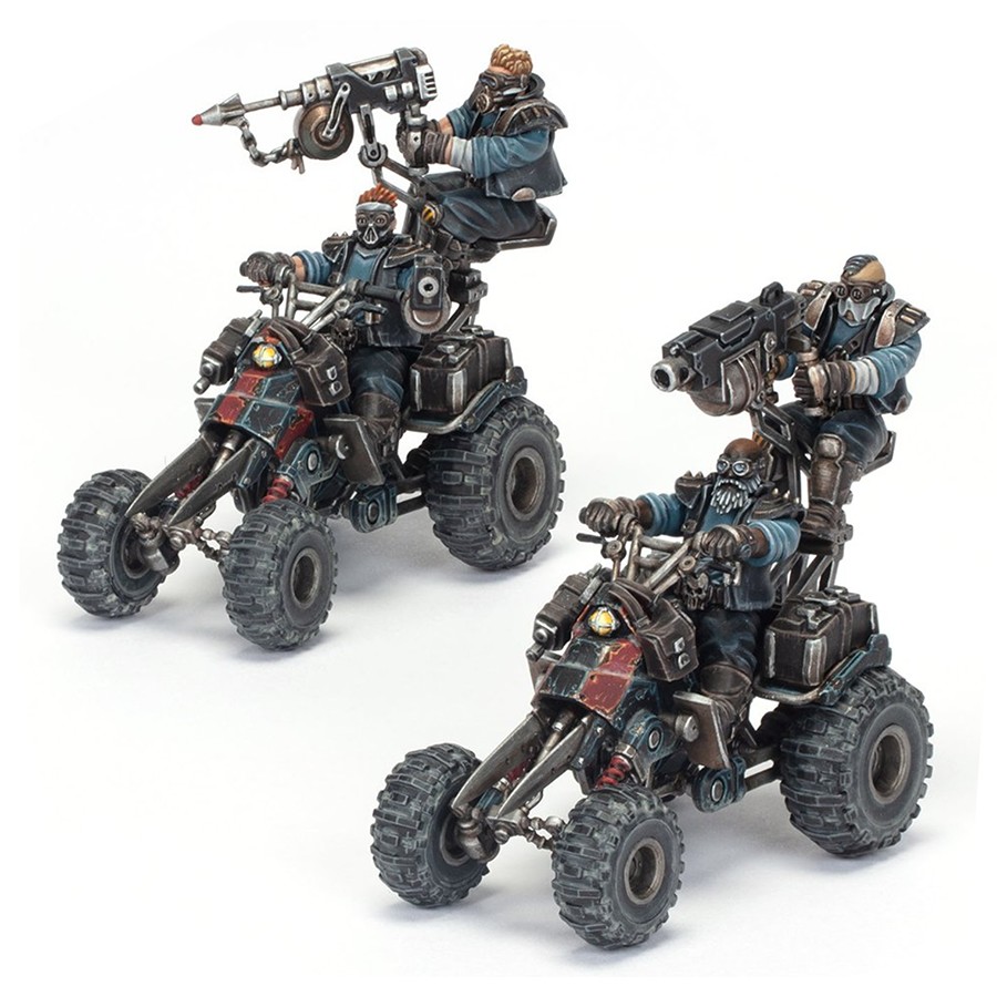 Necromunda: Orlock Outrider Quads (300-98) - Imagen 2