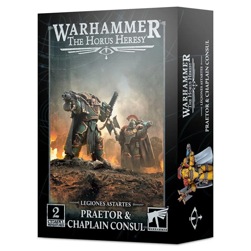 Herejía de Horus: L/Astarters: Praetor & Chaplain C. (31-08)