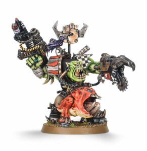 Orks: Kaudillo Orko con Garrapato de preza (VD)