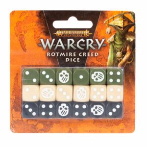 Warcry: Rotmire Creed dados (111-90)