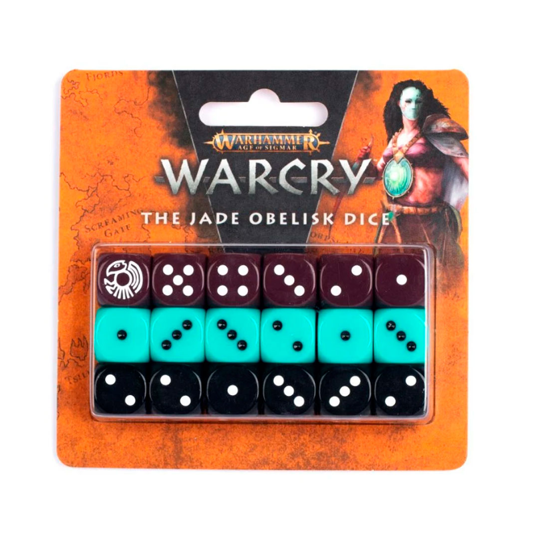 Warcry: Jade Obelisk dados (111-22)