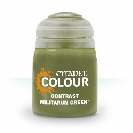 Warhammer Colour: Contrast: Militarum Green 29-24
