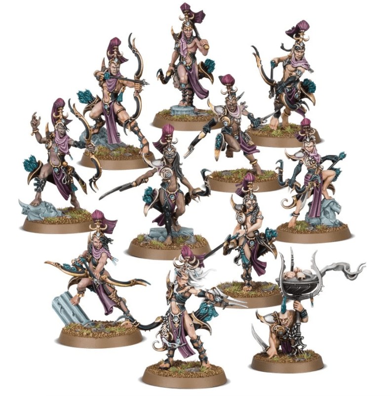 Hedonites of Slaanesh: Blissbarb Archers (83-83)