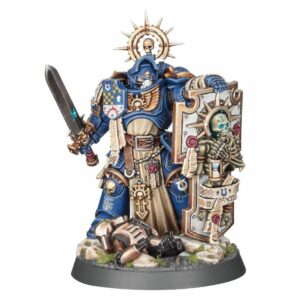 Space Marines: Capitan con escudo reliquia (VD)