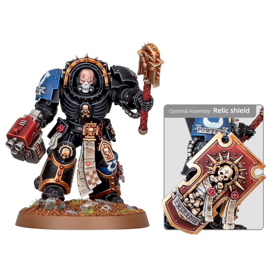 Space Marines: Capellan en armadura de exterminador (48-91) - Imagen 2