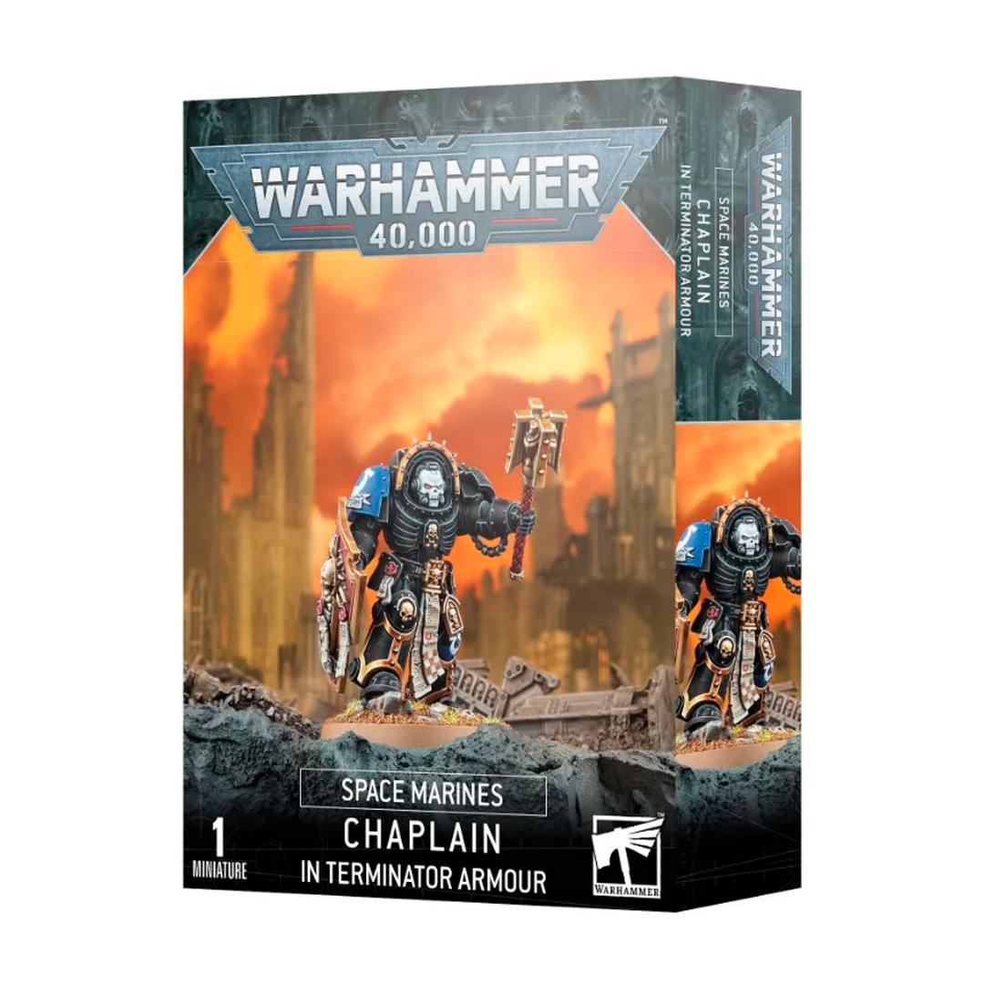 Space Marines: Capellan en armadura de exterminador (48-91)