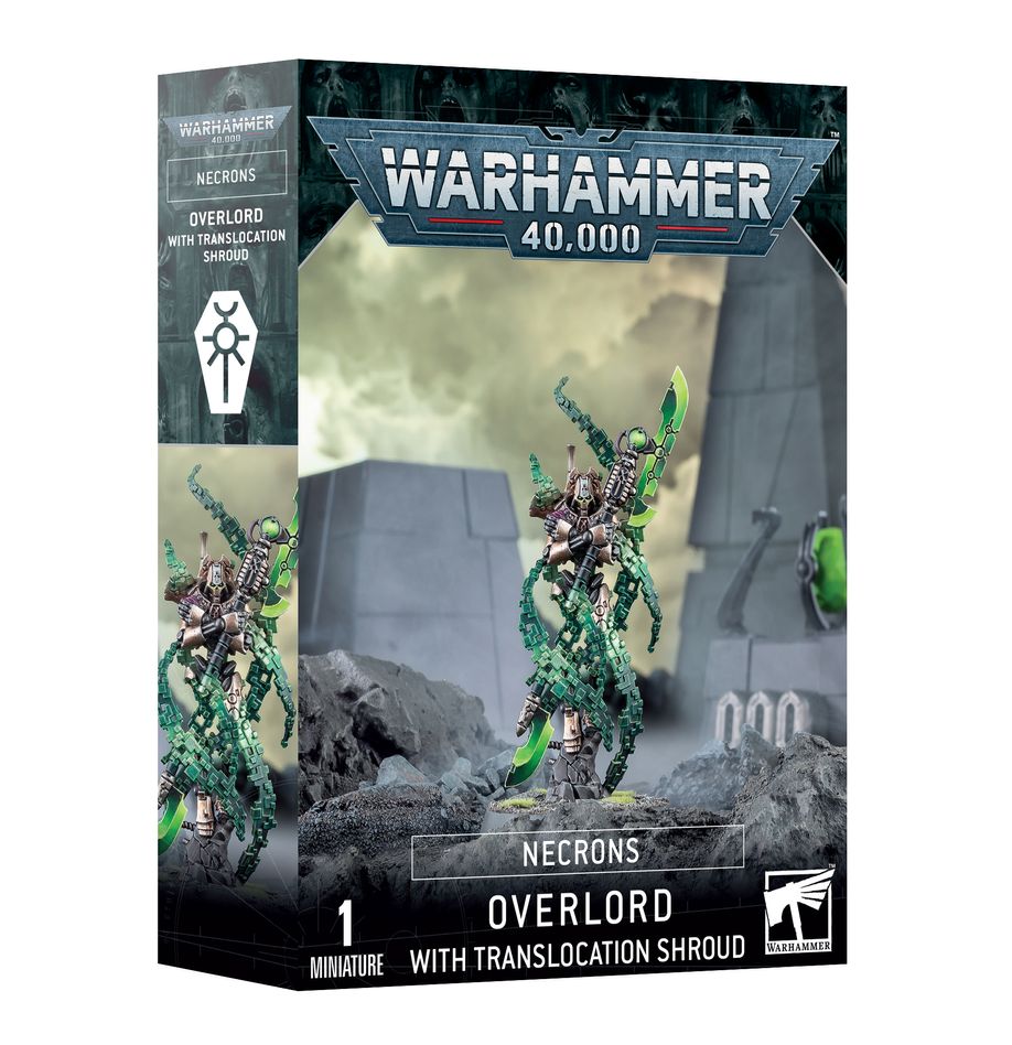 Necrons: Señor supremo Necrons con mortaja TR (49-70)