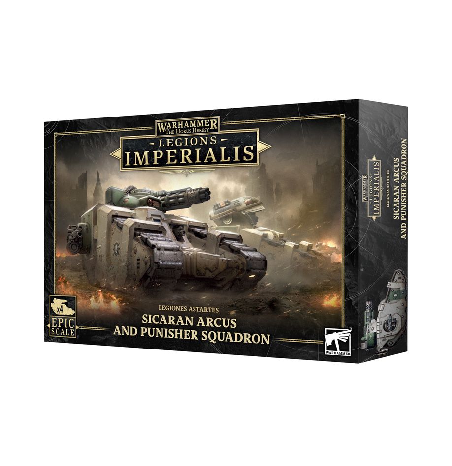Legions imperialis: Sicarian Arcus y Punisher Squadron (03-68)