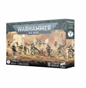 T’au Empire: Carnivoros Kroot (56-48)