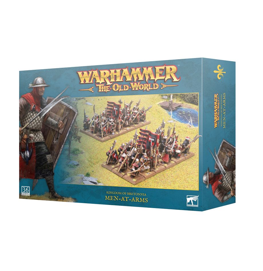 The Old World: Kingdom of bretonnia - Men at arms (06-12)