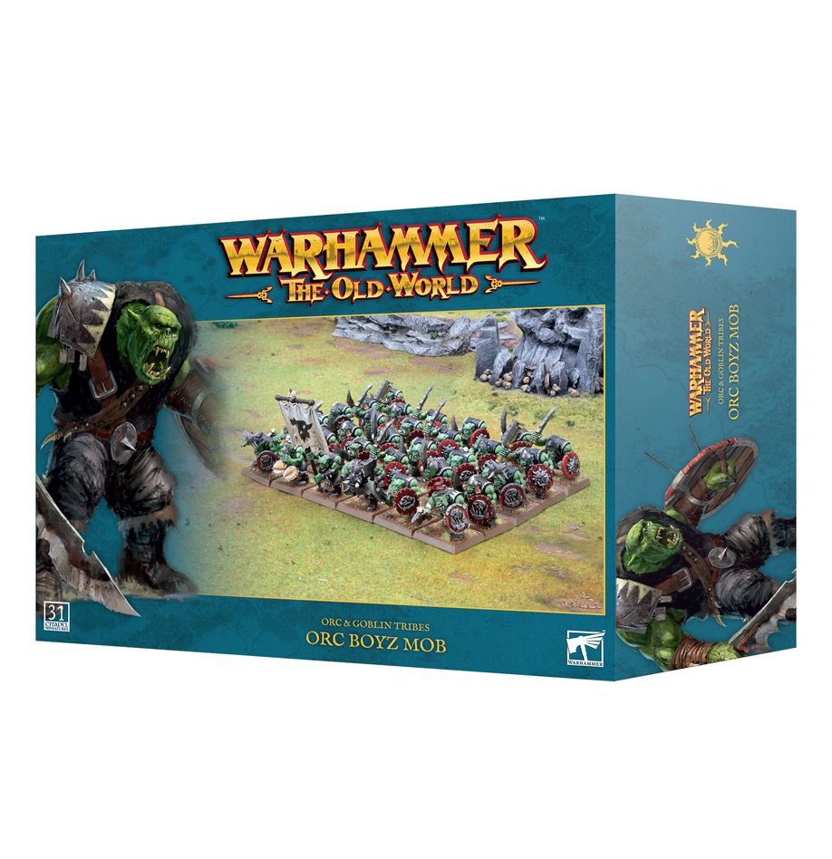 The Old World: Orc & Goblin Tribes - Orc Boyz Mob (09-02)