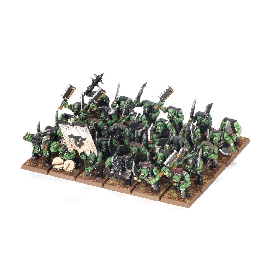 The Old World: Orc & Goblin Tribes - Orc Boyz Mob (09-02) - Imagen 2