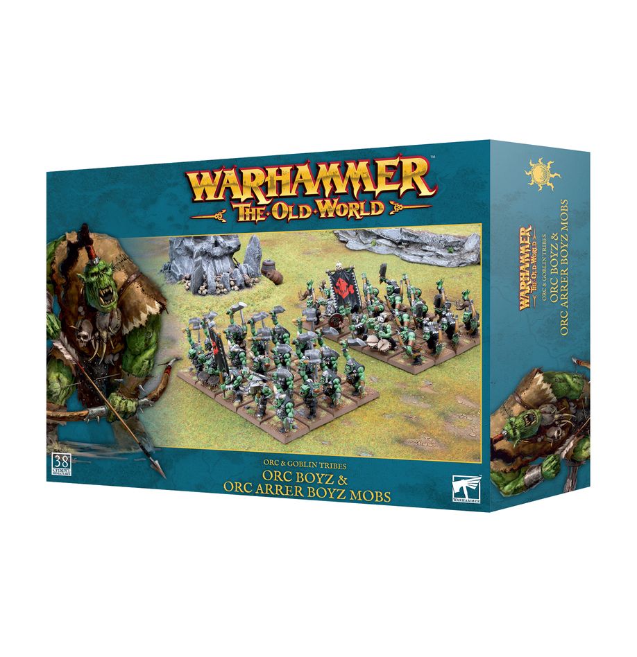 The Old World: Orc & Goblin tribes - Orc boyz & Orc arrer boyz mobs (09-03)