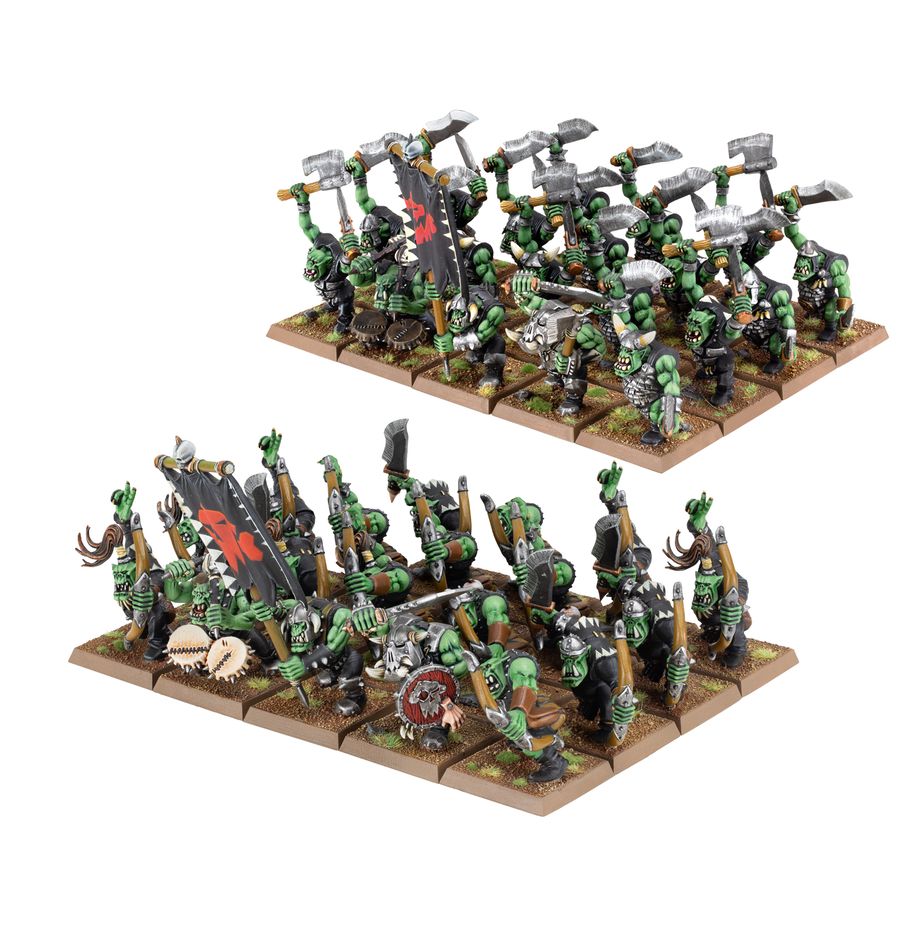 The Old World: Orc & Goblin tribes - Orc boyz & Orc arrer boyz mobs (09-03) - Imagen 2