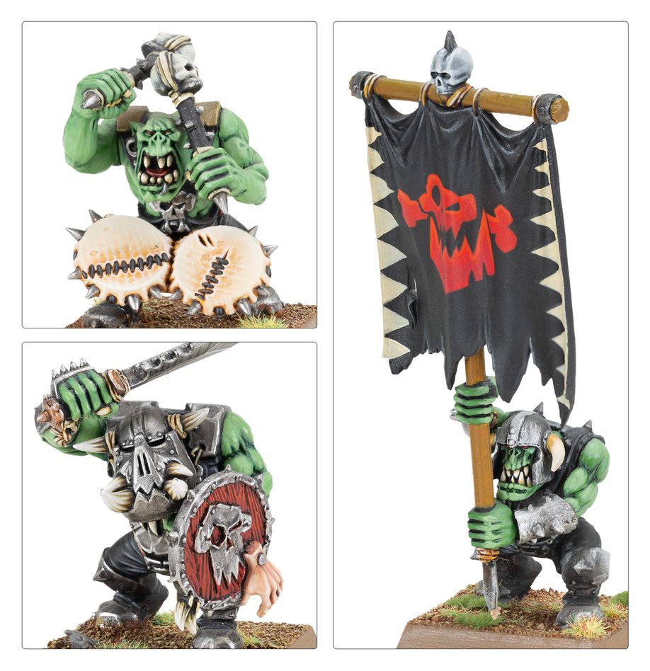 The Old World: Orc & Goblin tribes - Orc boyz & Orc arrer boyz mobs (09-03) - Imagen 3