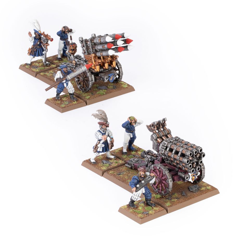 The Old World: Empire of Man - Helblaster Volley Gun / Helstorm battery (06-114) - Imagen 2