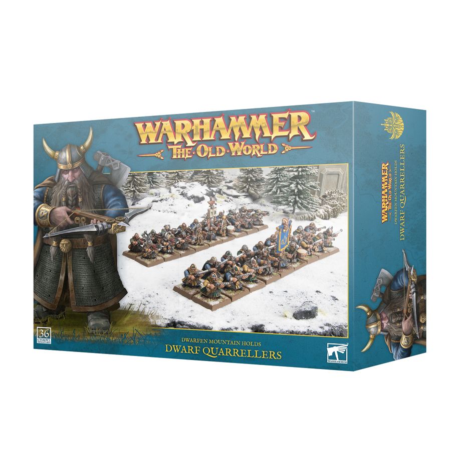 The Old World: Dwarfen Mountain Hold - Dwarf Quarrellers (10-08)