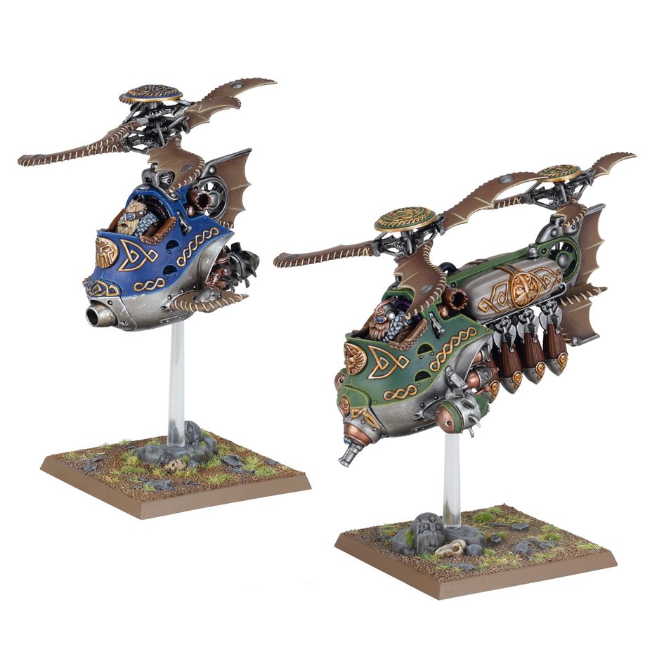 The Old World: Dwarfen Mountain Hold - Gyrocopters & Gyrobombers (10-13)