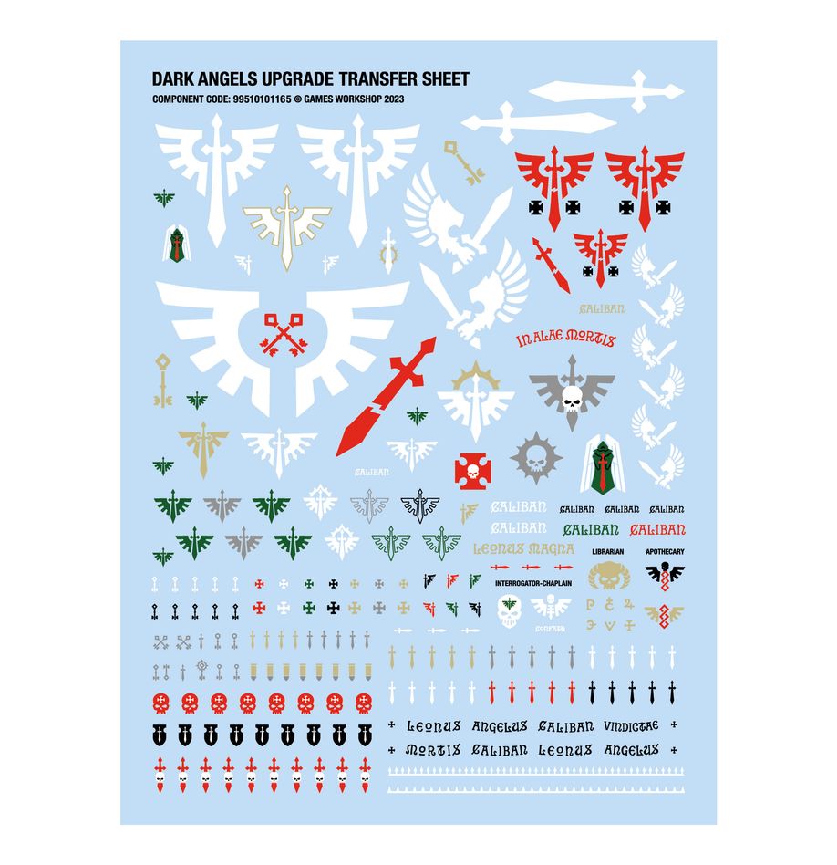 Dark Angels: Mejoras y Calcomanías (44-24) - Imagen 6