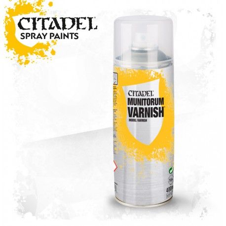 Munitorum Varnish Spray 62-03