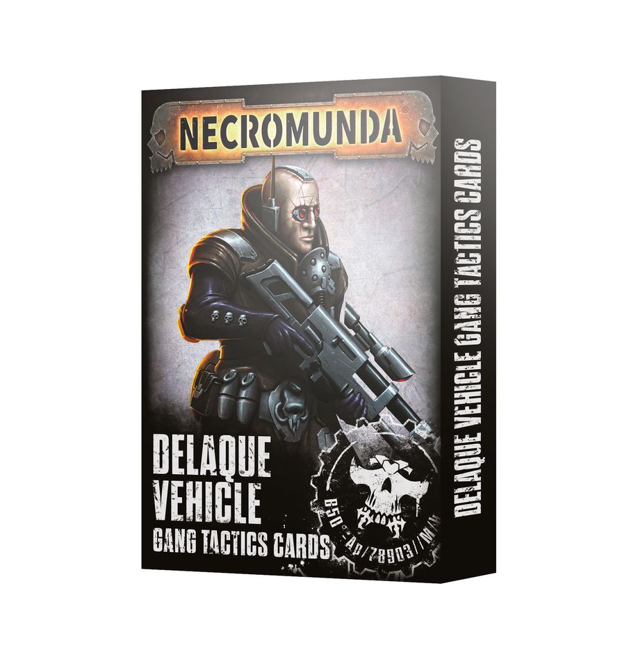 Necromunda: Delaque Vehicle Gang Tactics Cards (EN) (301-21)