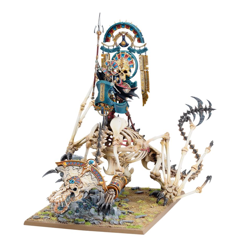 The Old World: Tomb King of Khemri - Tomb King on Necrolith Bone Dragon (07-08) - Imagen 2