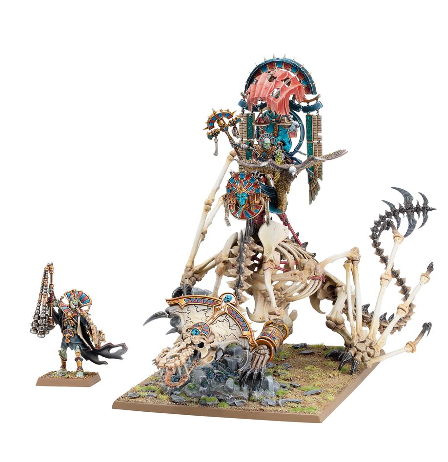 The Old World: Tomb King of Khemri - Tomb King on Necrolith Bone Dragon (07-08) - Imagen 3