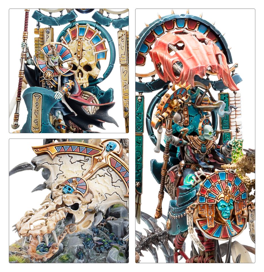 The Old World: Tomb King of Khemri - Tomb King on Necrolith Bone Dragon (07-08) - Imagen 4