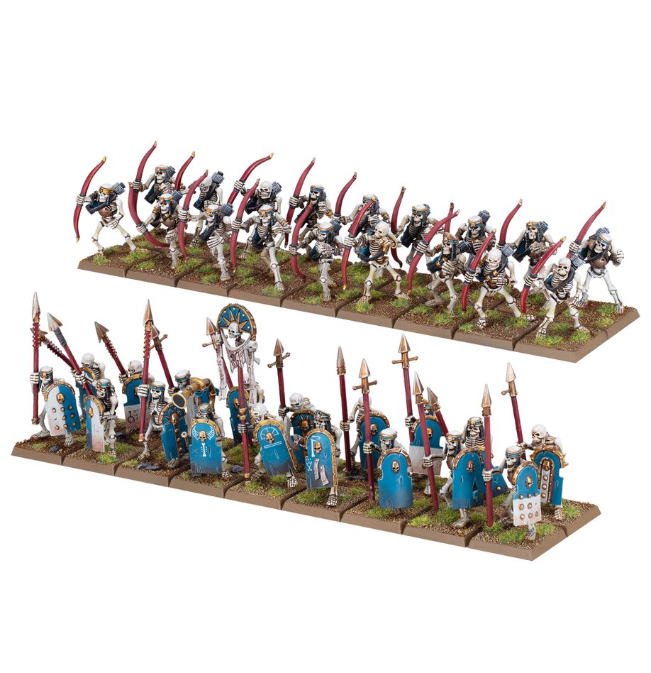 The Old World: Tomb King of Khemri - Skeleton Warriors (07-09) - Imagen 2