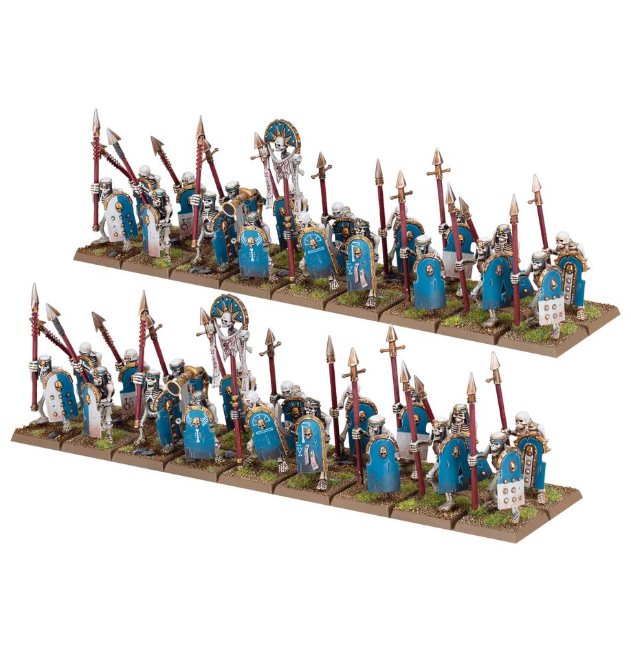 The Old World: Tomb King of Khemri - Skeleton Warriors (07-09) - Imagen 3