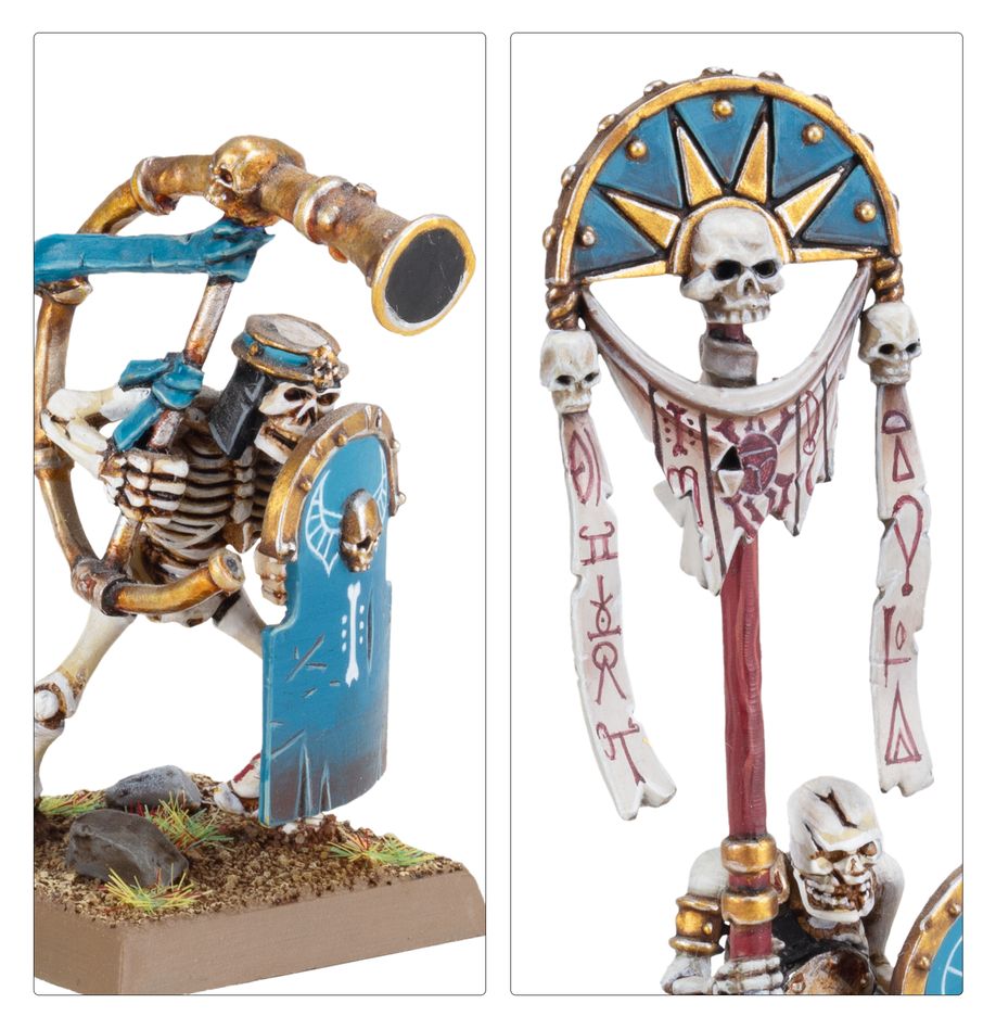 The Old World: Tomb King of Khemri - Skeleton Warriors (07-09) - Imagen 6