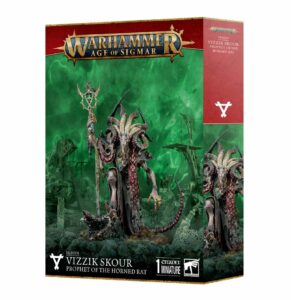 Skaven: Vizzik Skour Profeta de la Rata Cornuda (90-20)