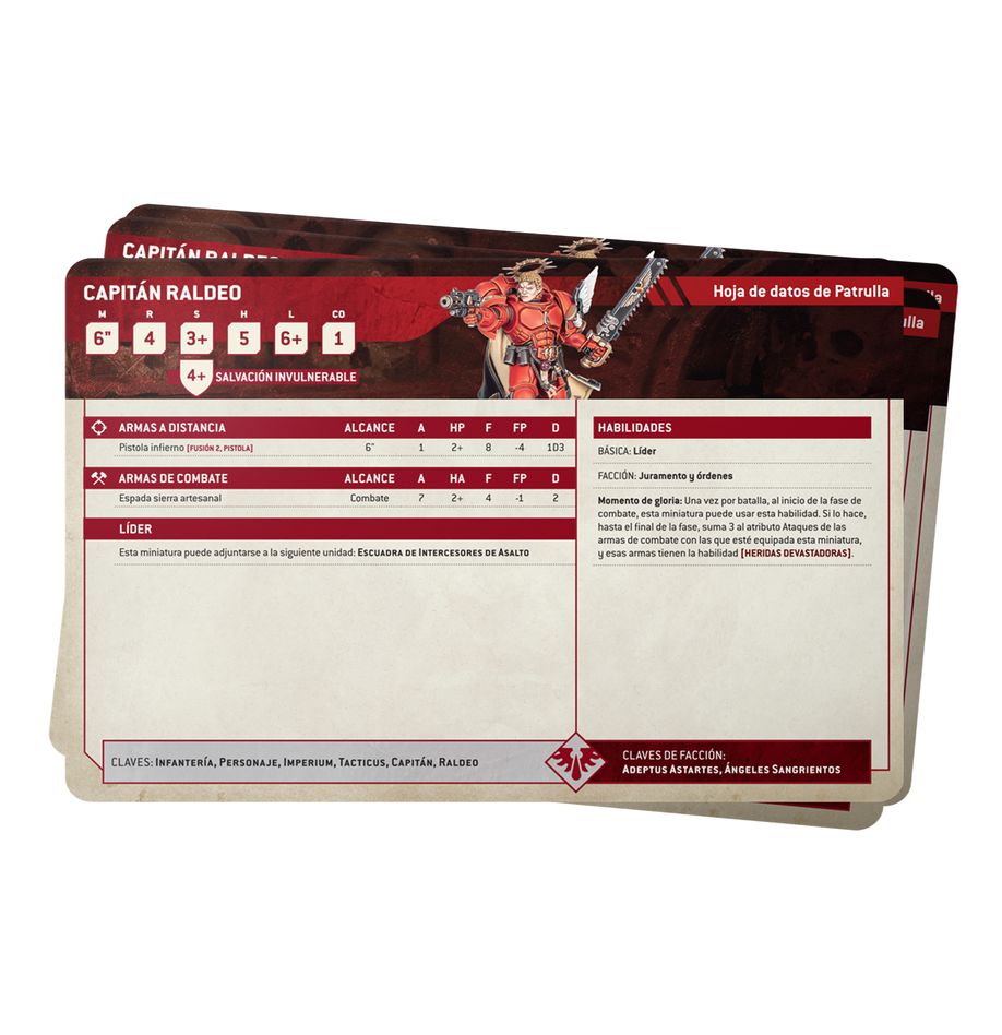 Tarjetas de datos: Blood Angels (ES) (41-04) - Imagen 2