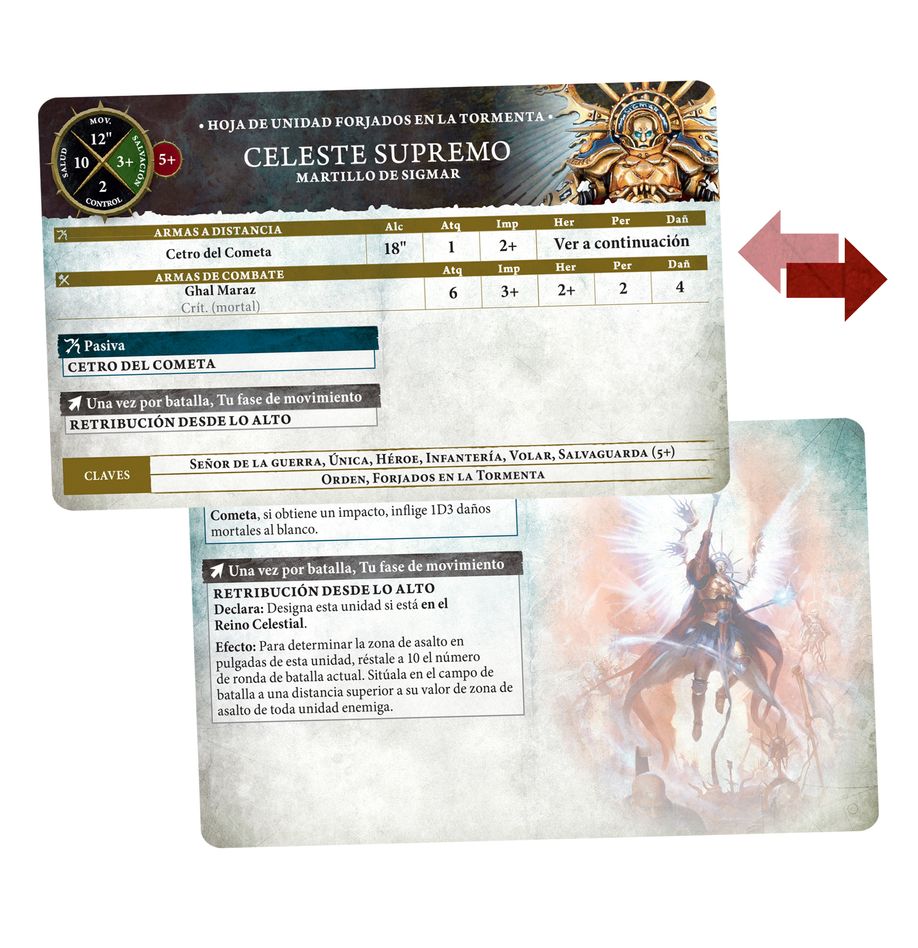 Stormcast Eternals: Tarjetas de Datos (ES) (96-05) - Imagen 2