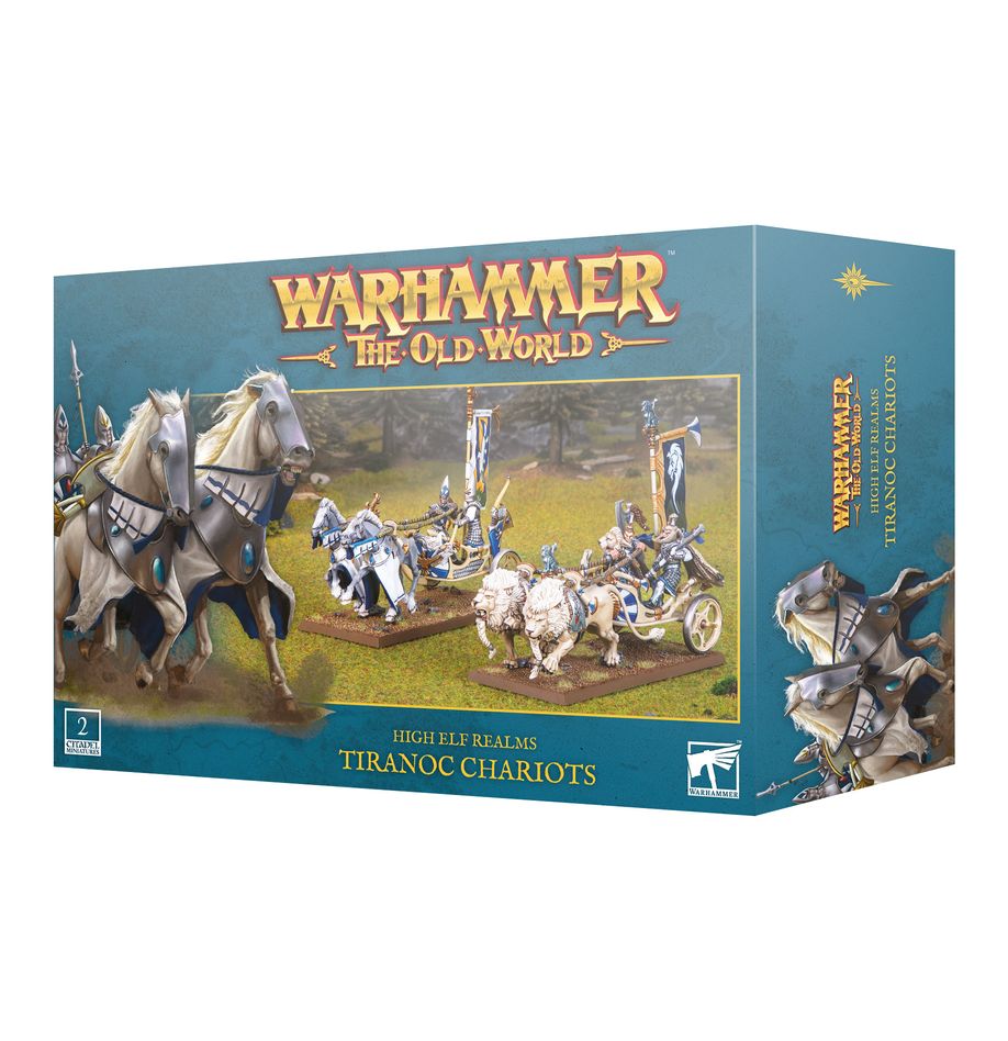 Warhammer The Old Word: High Elf Realms - Tiranoc Chariots (13-11) (VD)