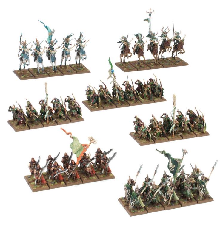 The Old World: Wood Elf Realms - Battalion (13-109)