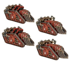 Horus Heresy – Legions Imperialis: Mechanicum Karacnos Assault Tank Squadron (03-83)