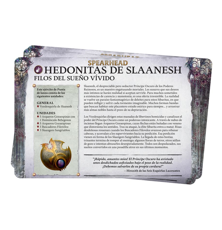 Pack de facción: Hedonitas de Slaanesh (ES) (74-23) - Imagen 2
