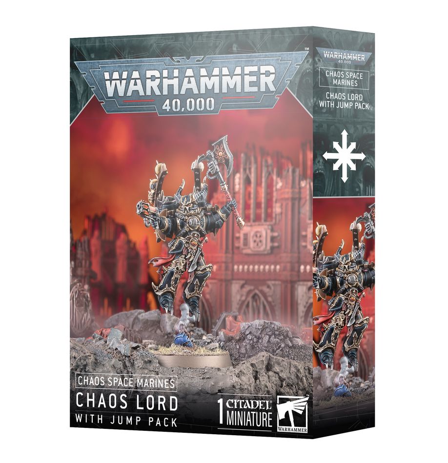 Chaos Space Marines: Señor del Caos con propulsor de salto (43-101)