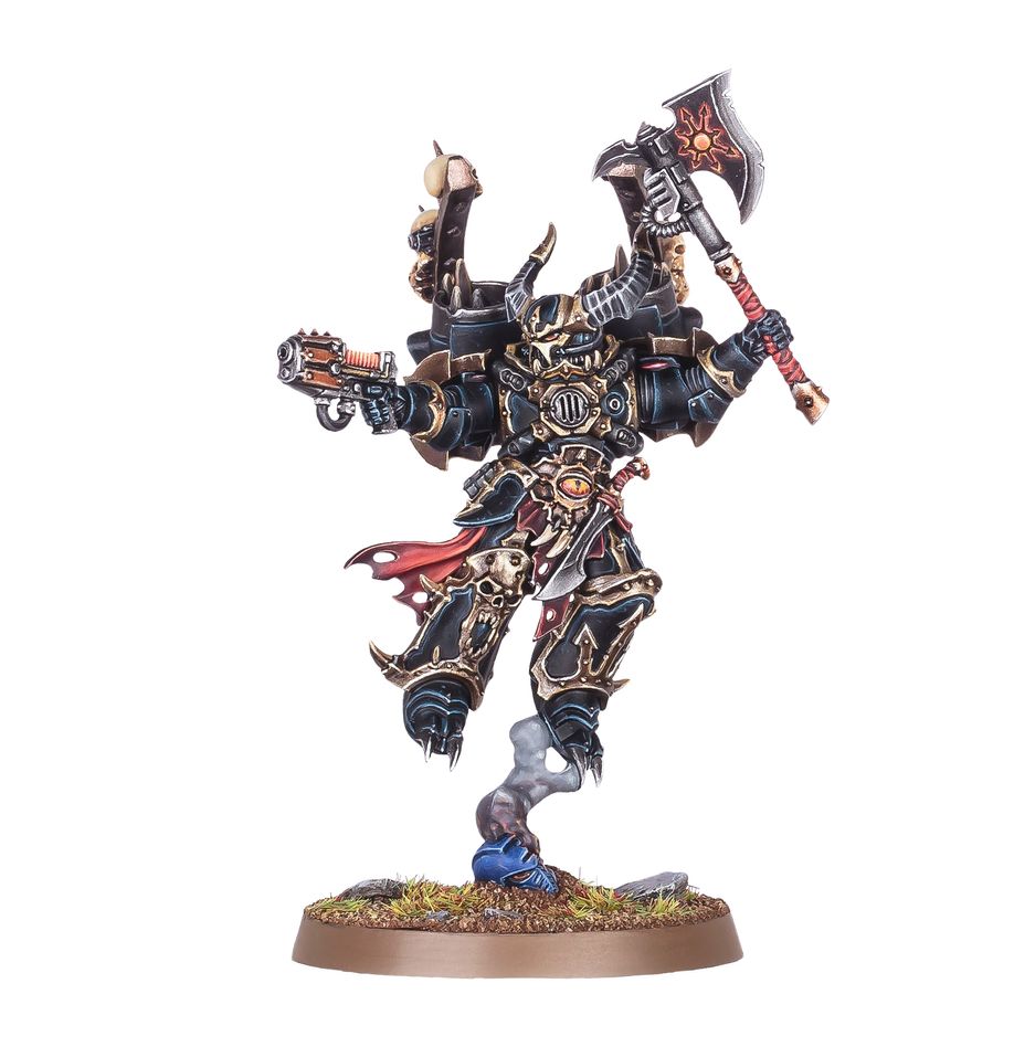 Chaos Space Marines: Señor del Caos con propulsor de salto (43-101) - Imagen 2
