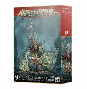 Warhammer Age of Sigmar: Soulblight Gravelords – Principe Vhordrai Señor Torre Carmesí (91-80)